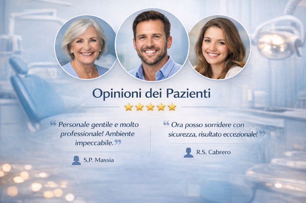 Esperienze e testimonianze impianti dentali – Recensioni pazienti La Porta Dental